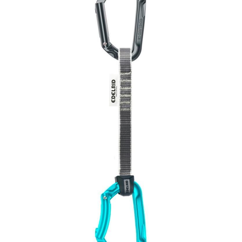 Edelrid Pure Set Quickdraw 18cm - Runner Climbing Safety Rescue Panjat Tebing Carabiner