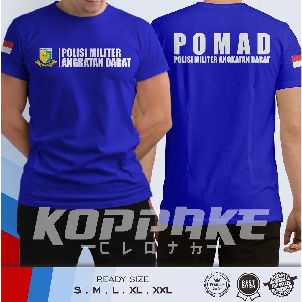 Kaos POMAD Polisi Militer Angkatan Darat v2 Baju Distro