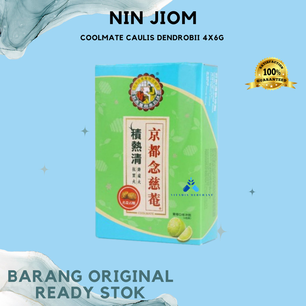 

Nin Jiom Coolmate Caulis Dendrobii 4X6G - w&w
