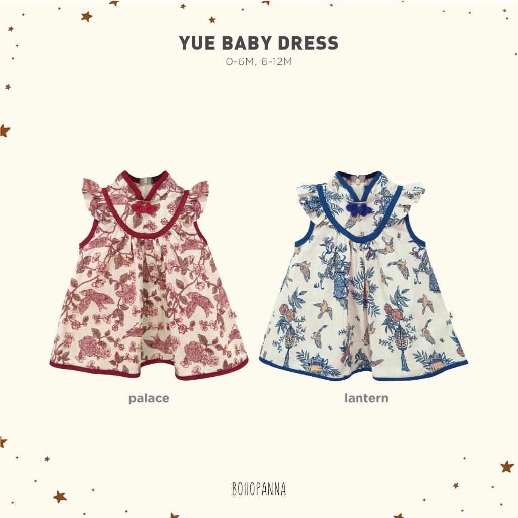 BOHOPANNA YUE DRESS BOHOPANNA CNY DRESS/ CHEONGSAM BOHOPANNA RYOKO DRESS bohopanna / Cheongsam dress