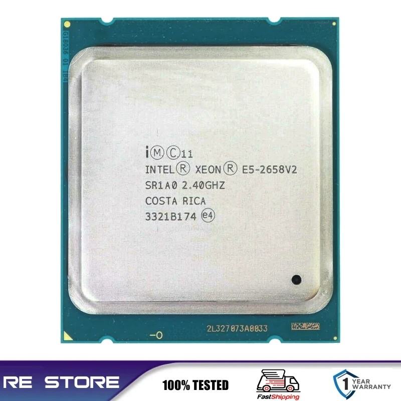 Intel Xeon E5 2658 V2 2658V2 2.4GHz 10-Core LGA 2011 processor