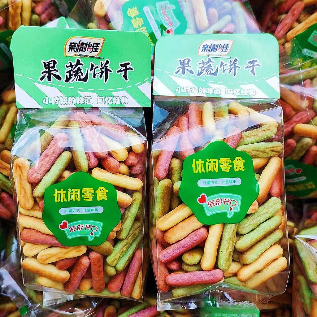 

[5602 Ulasan Positif] Biskuit Buah dan Sayuran 8090 Camilan Nostalgia Biskuit Jari Biskuit Stik Camilan Santai Biskuit Rasa Campuran