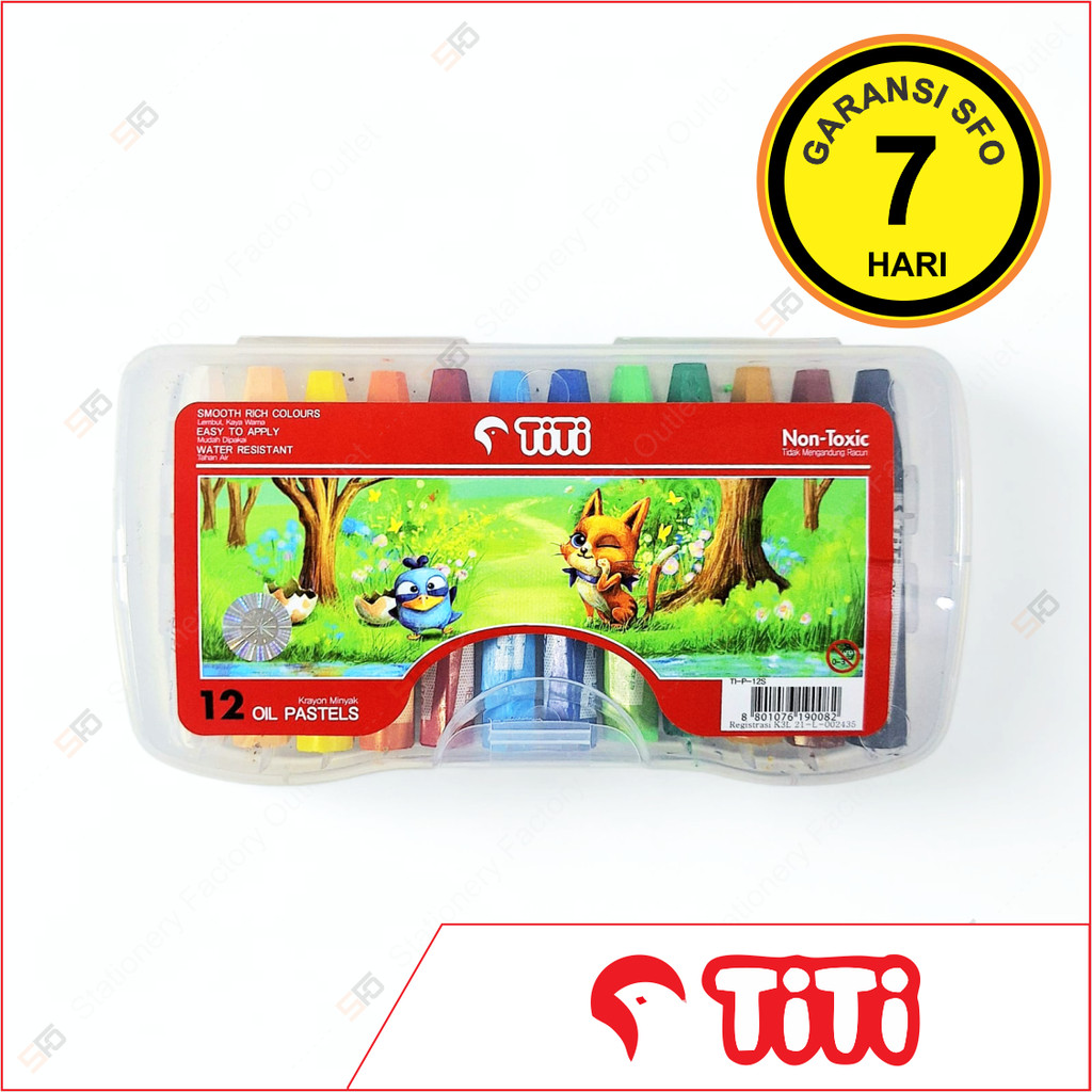 

Crayon Oil Pastel Titi isi 12 - SFO Semarang Official