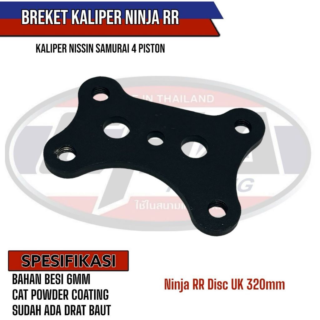 Breket Kaliper NINJA RR Kaliper NISSIN SAMURAI 4 Piston