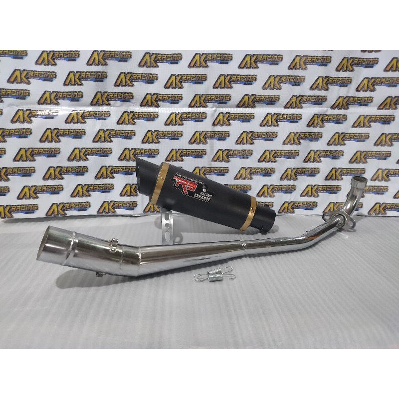 KNALPOT RACING R9 PRO HITAM KNALPOT NGEBASS KNALPOT SUPRA VEGA GRAND JUPITER