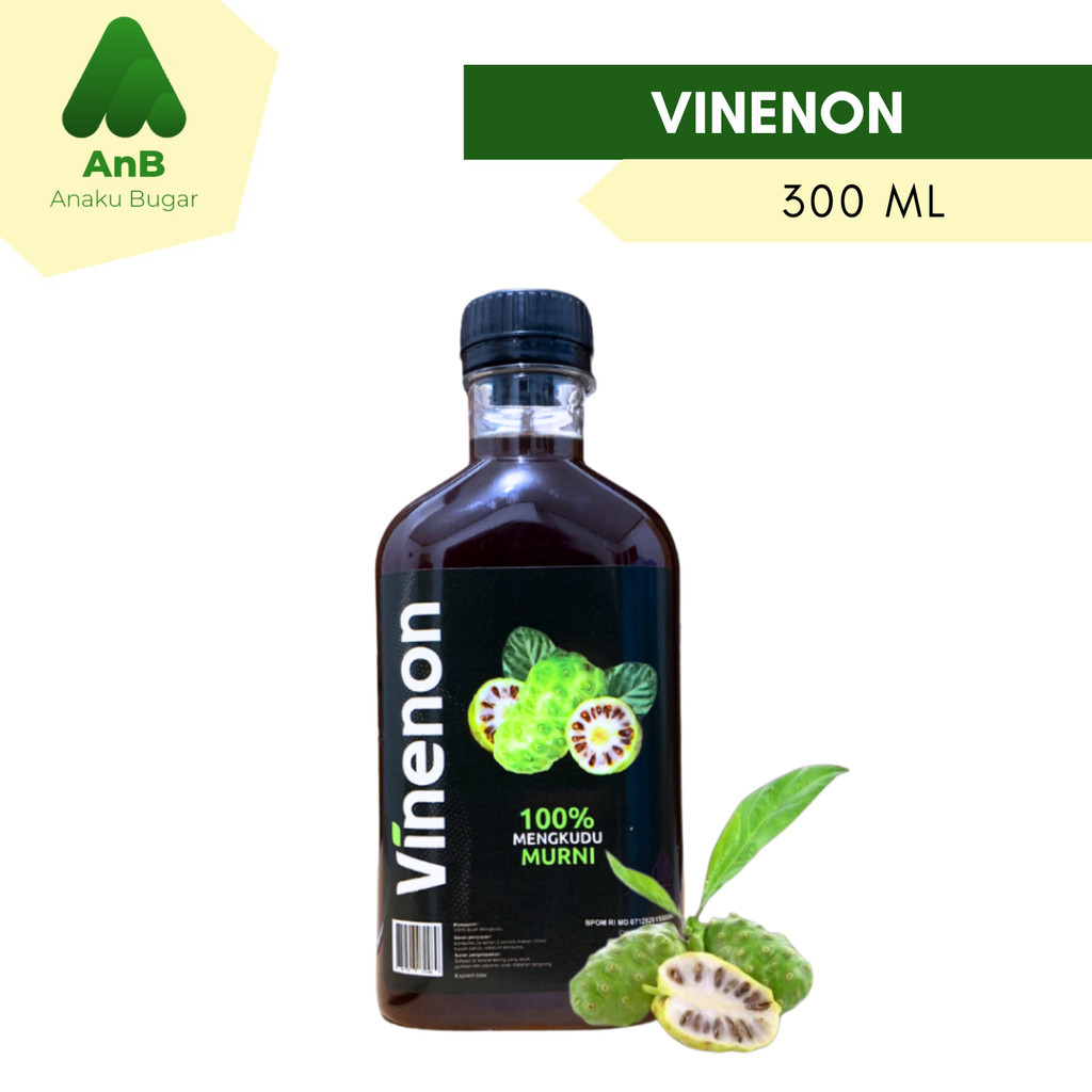 

Cuka Mengkudu Vinenon Ampuh Kecilkan Batu Ginjal 300ml Halal BPOM COD