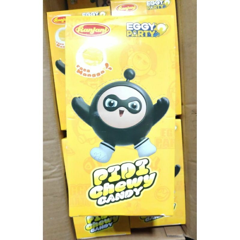 

Pidi Chewy Candy Eggy Party Rasa Mangga ( isi 24 pcs @10gr )