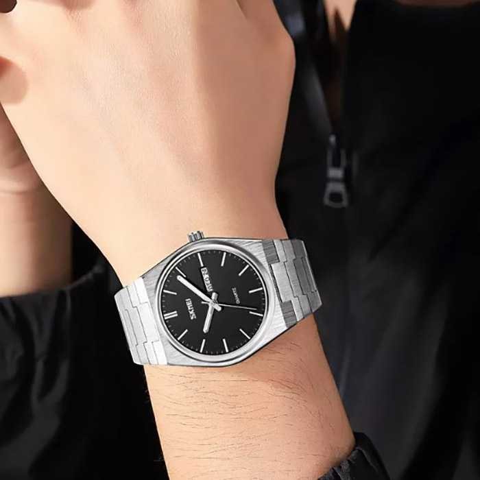 SKMEI Jam Tangan Analog Pria Waterproof Stainless Steel Quartz Watch - 9288