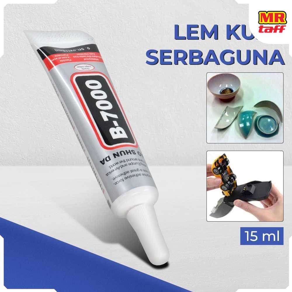 

BAO SHUN DA Lem Kuat Serbaguna Power Glue Strong Adhesive 15ml - B-7000