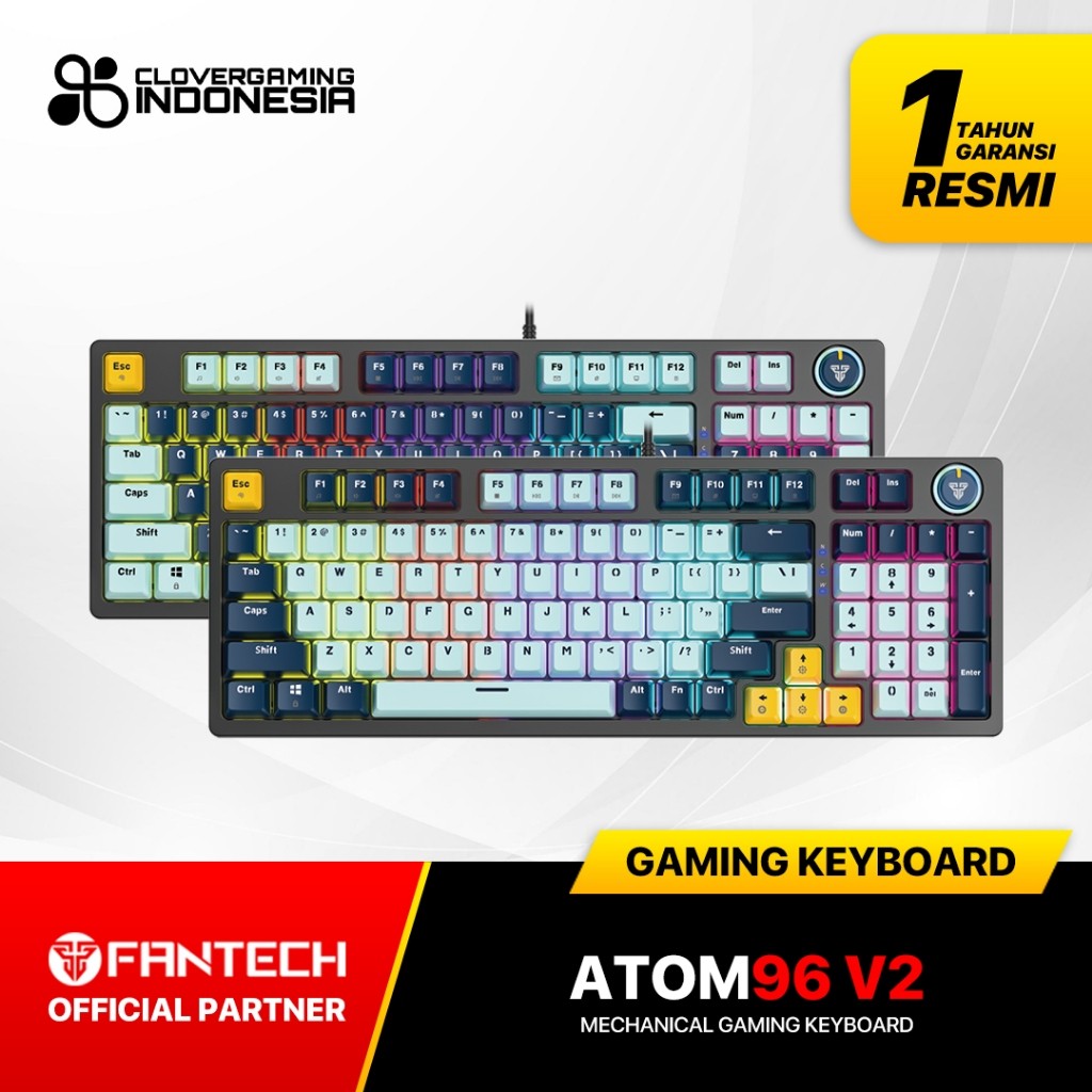 fantech Atom96 Mizu Keyboard Mekanis