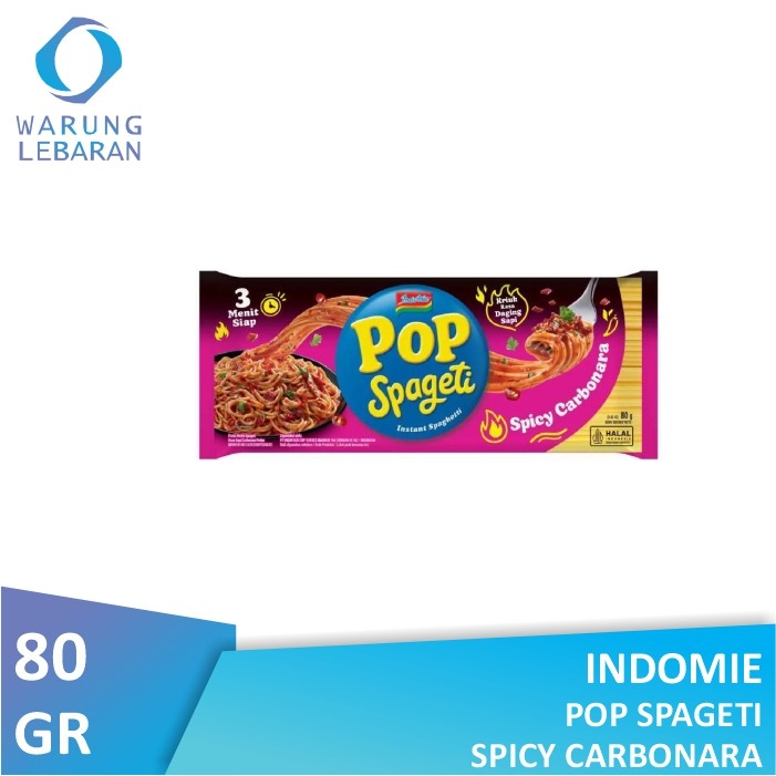 

Indomie Pop Spageti Spicy Carbonara 80gr