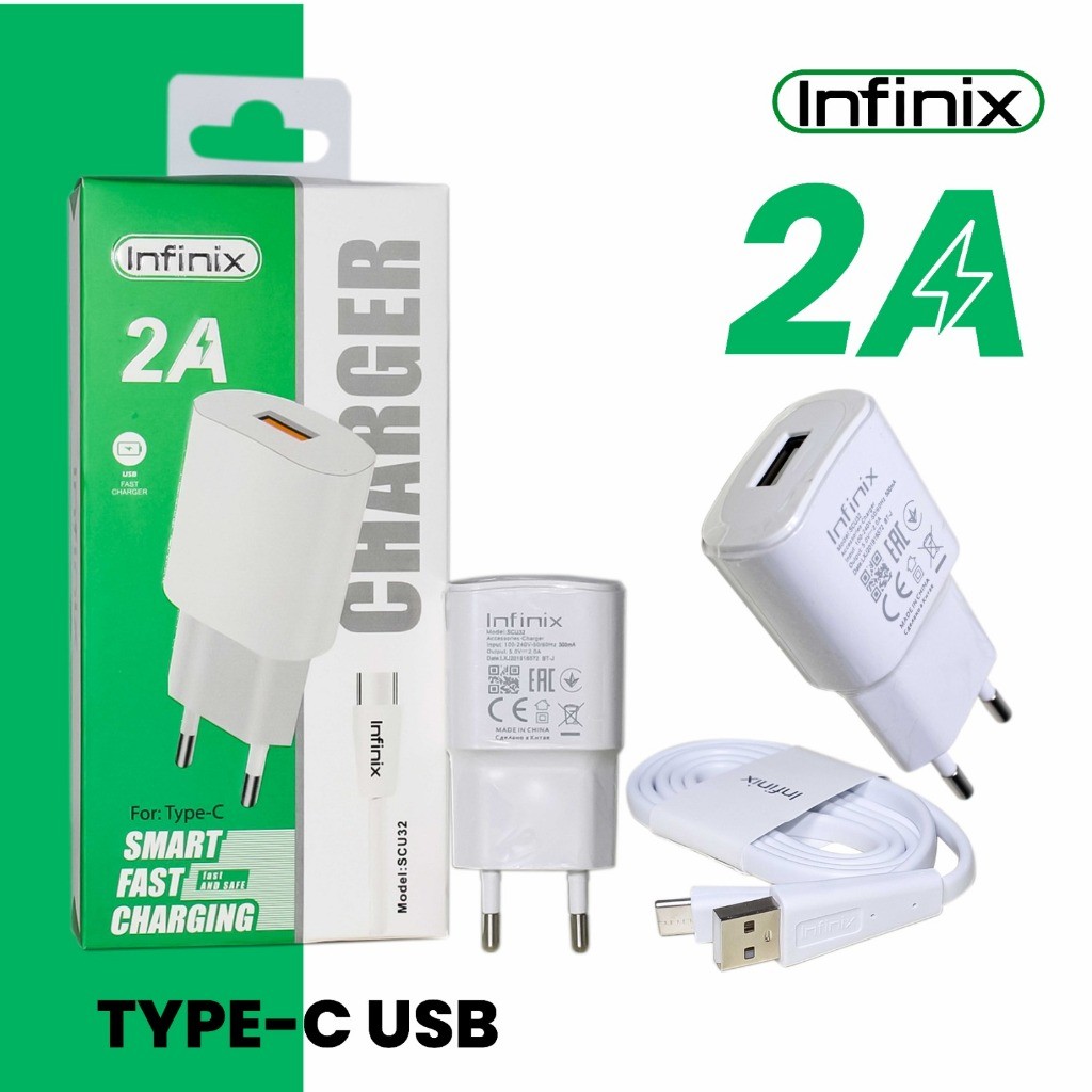 Update Charger Infinix 18W Type C Original Charger Infinix Type C Original 18Watt
