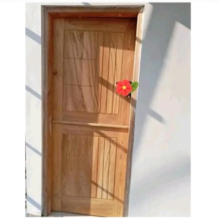 Puntu+Kusen Dapur Belah Dua Atas Bawa Pintu Kayu Mahoni - PINTU+KUSEN