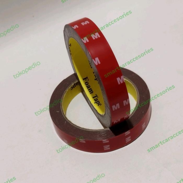 

Double Tape Foam Isolasi Bolak-balik 3M Merah Besar