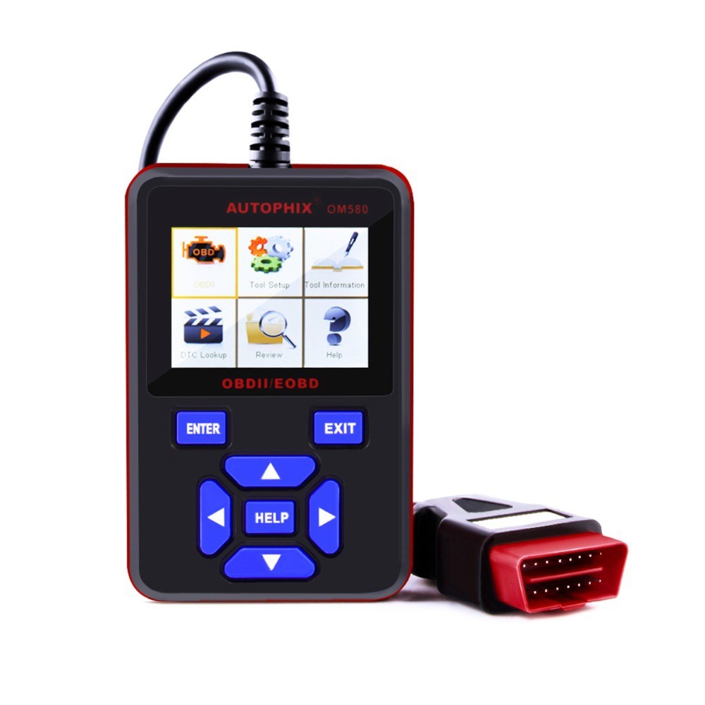 OBDMATE OM580 OBD2 Code Reader OM 580 EOBD Diagnostic Scanner Multi-language