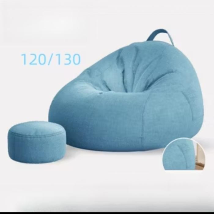 bean bag jumbo dewasa segitiga bantal santai - 001, plus isi