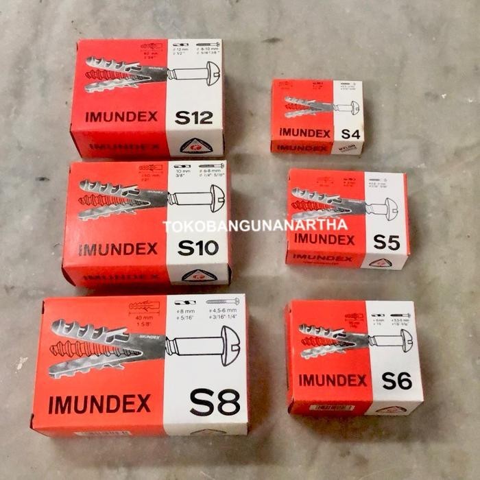 FISHER S4 DOWEL PLUG 1 DUS – ANCHOR SEKRUP UNTUK DINDING BETON & BATA | NEXTOOLS