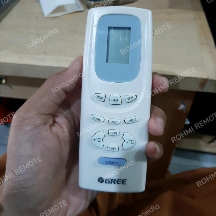 REMOTE REMOT AC AKIRA GREE Y512F SEPERTI ORIGINAL