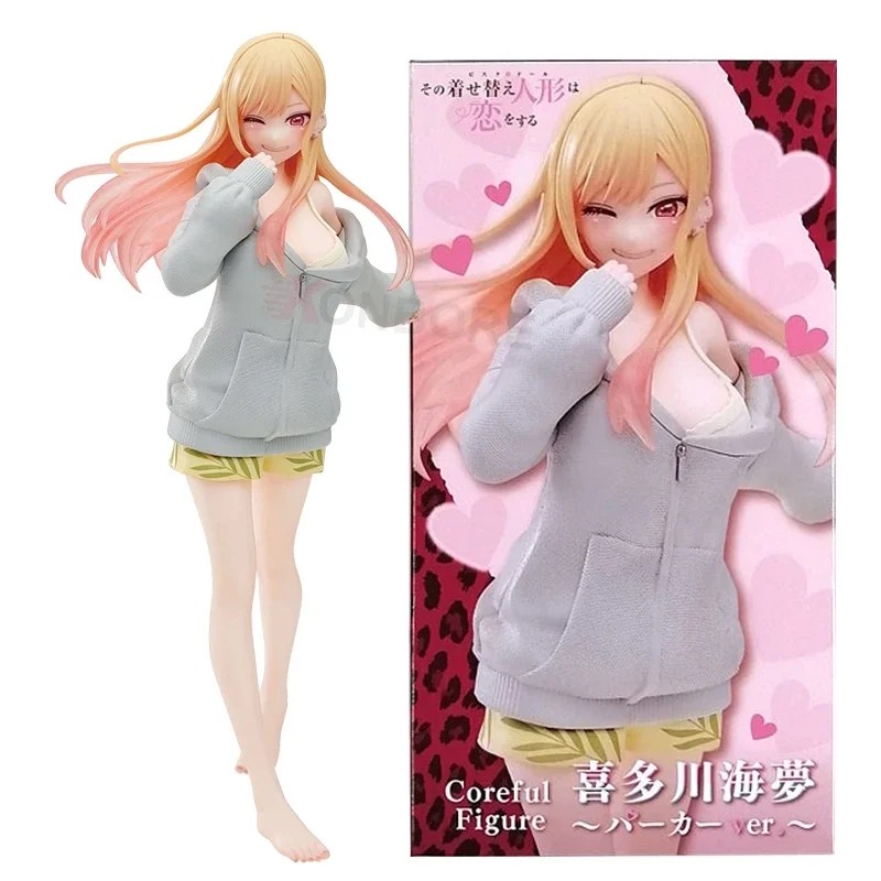 19cm Marin Kitagawa Anime Girl Figure My Dress-Up Darling Shizuku Kuroe Adult Sexy Action Figure Col