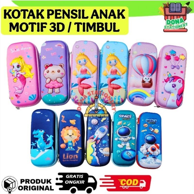 

COD KOTAK PENSIL ANAK 3D TEMPAT PENSIL ANAK MURAH ANTI AIR