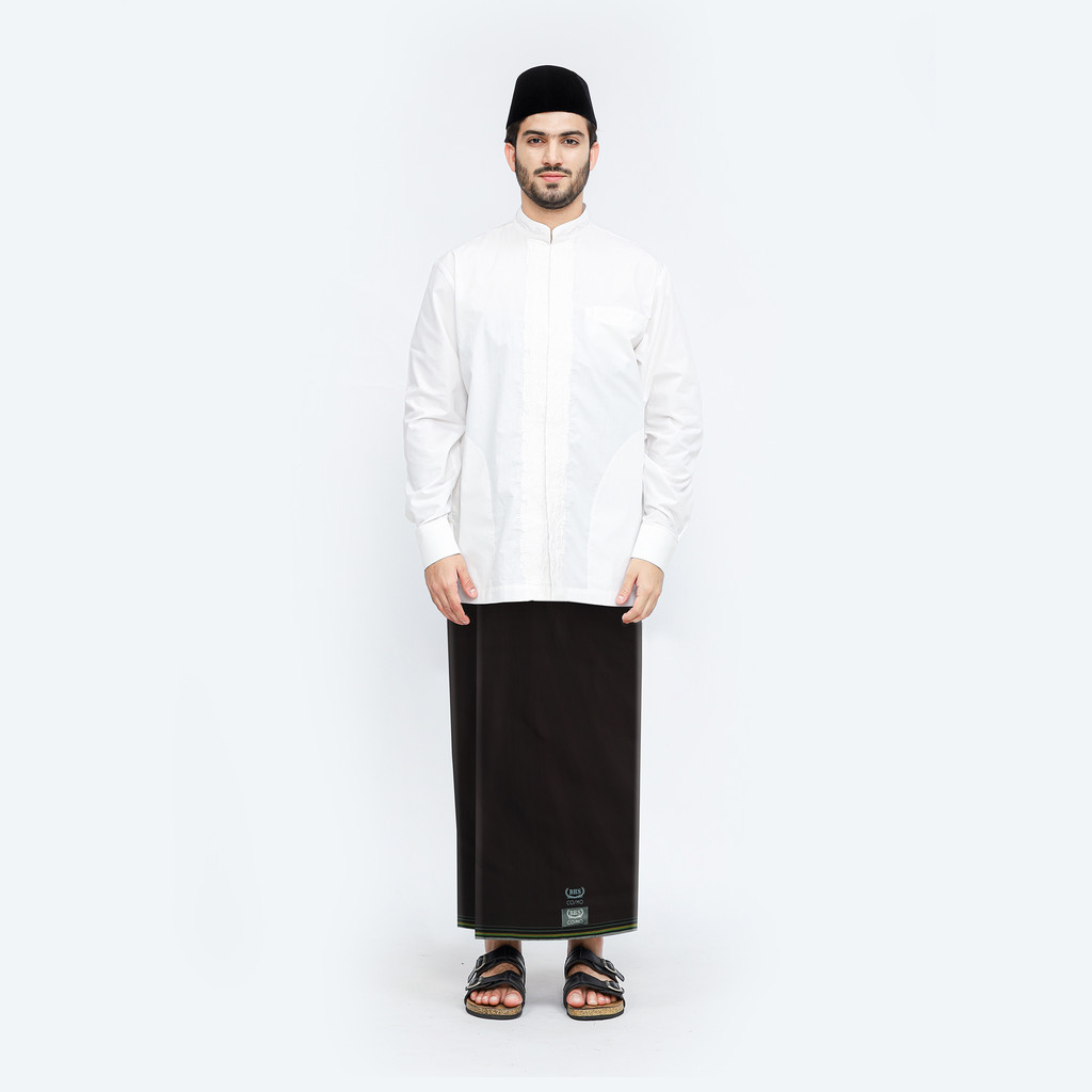 BHS Sarung Cosmo Silver K26 PPF Coklat Tua