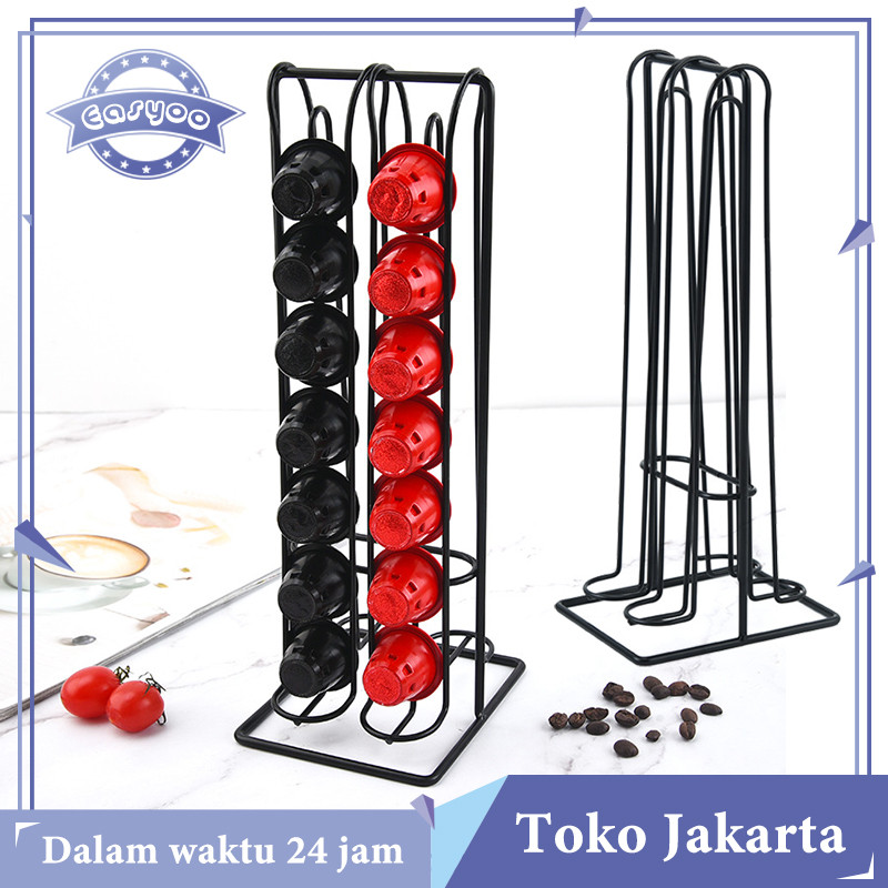 Coffee Capsule Rack Rak Holder Nespresso 32 Capsul Tempat Kapsul Kopi Nespresso Capsule Holder