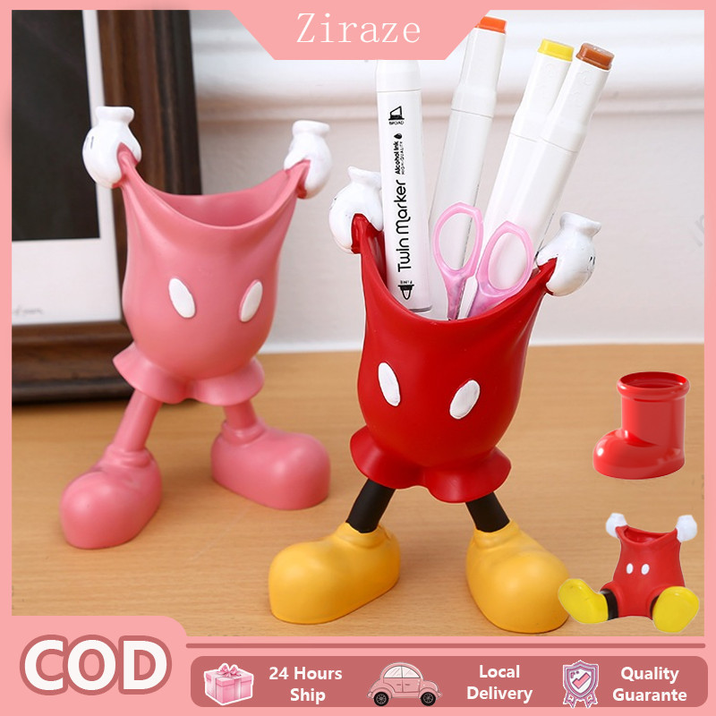

Tempat Pena Siswa Kartun Lucu / Mickey Lucu Plastik Serbaguna Pen Holder / Tempat Pena Make-up / Tempat Pena Siswa / Dekorasi Desktop