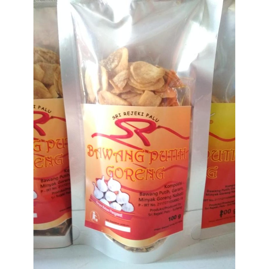 

Bawang Khas Palu - Bawang Putih Goreng 100gr