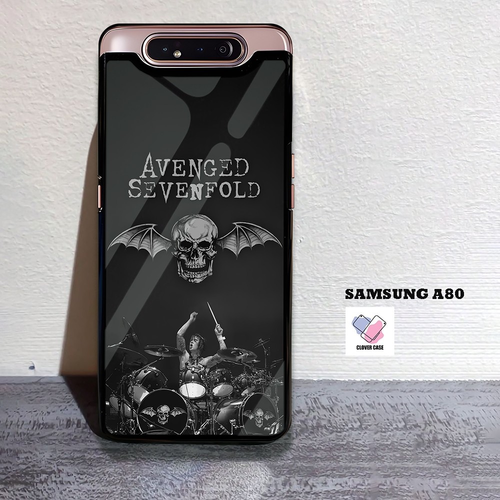 [TH11]  Case Glossy Case | SAMSUNG A80 | CASE KEKINIAN LUCU |  Casing Hp Kilau Motif AVENGED SEVENFO
