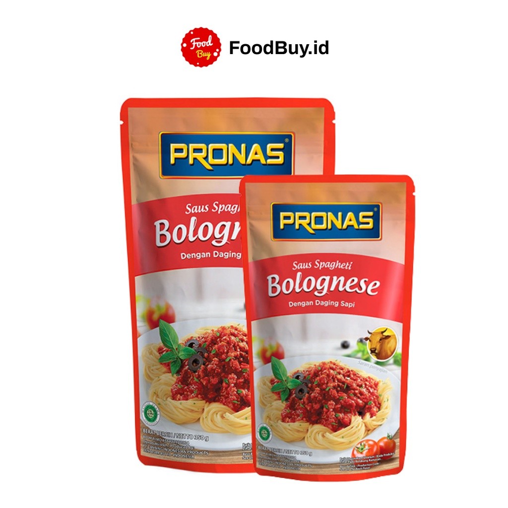 

Pronas Saus Spaghetti Bolognais Dengan Daging Sapi