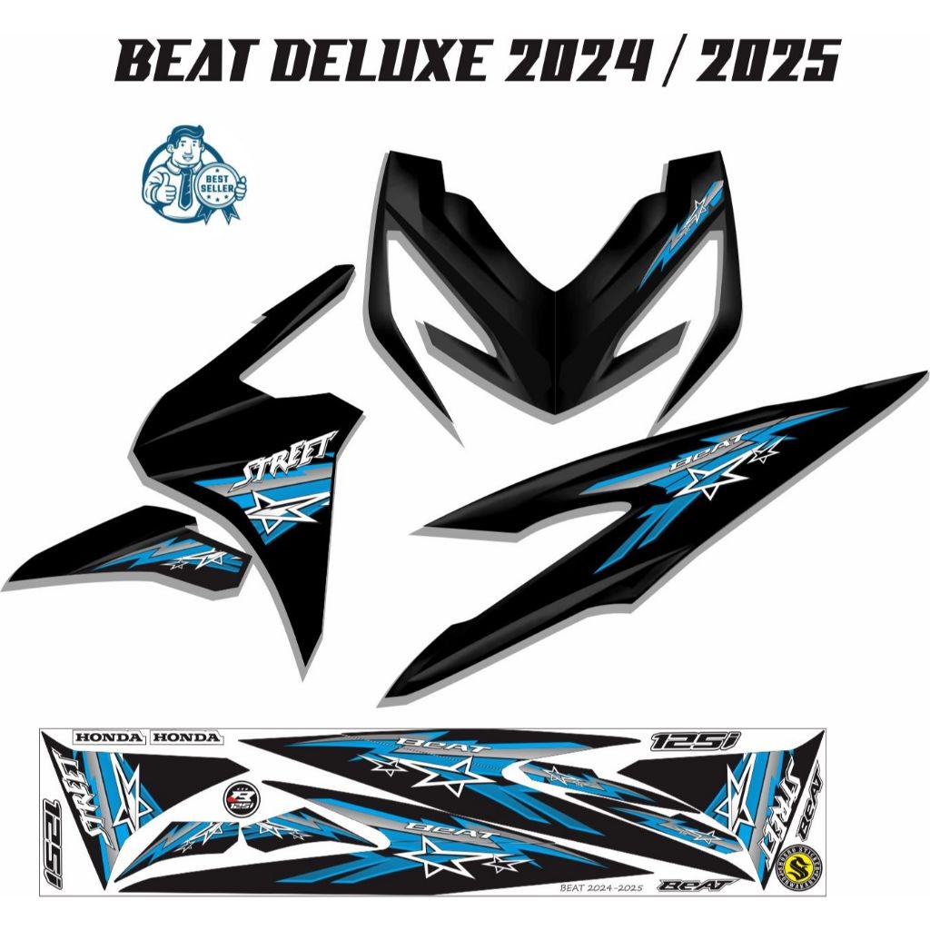 VARIASI KEREN STIKER BEAT 2025 VARIASI STIKER KEREN MOTOR BEAT 2024