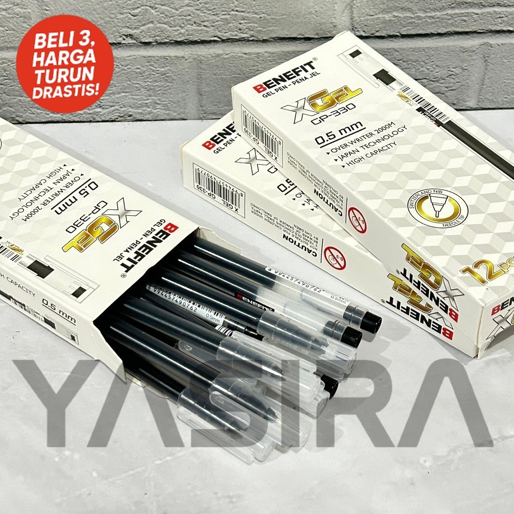 

ECER Gel XGel GP-330 Gel Pen BENEFIT 0.5mm