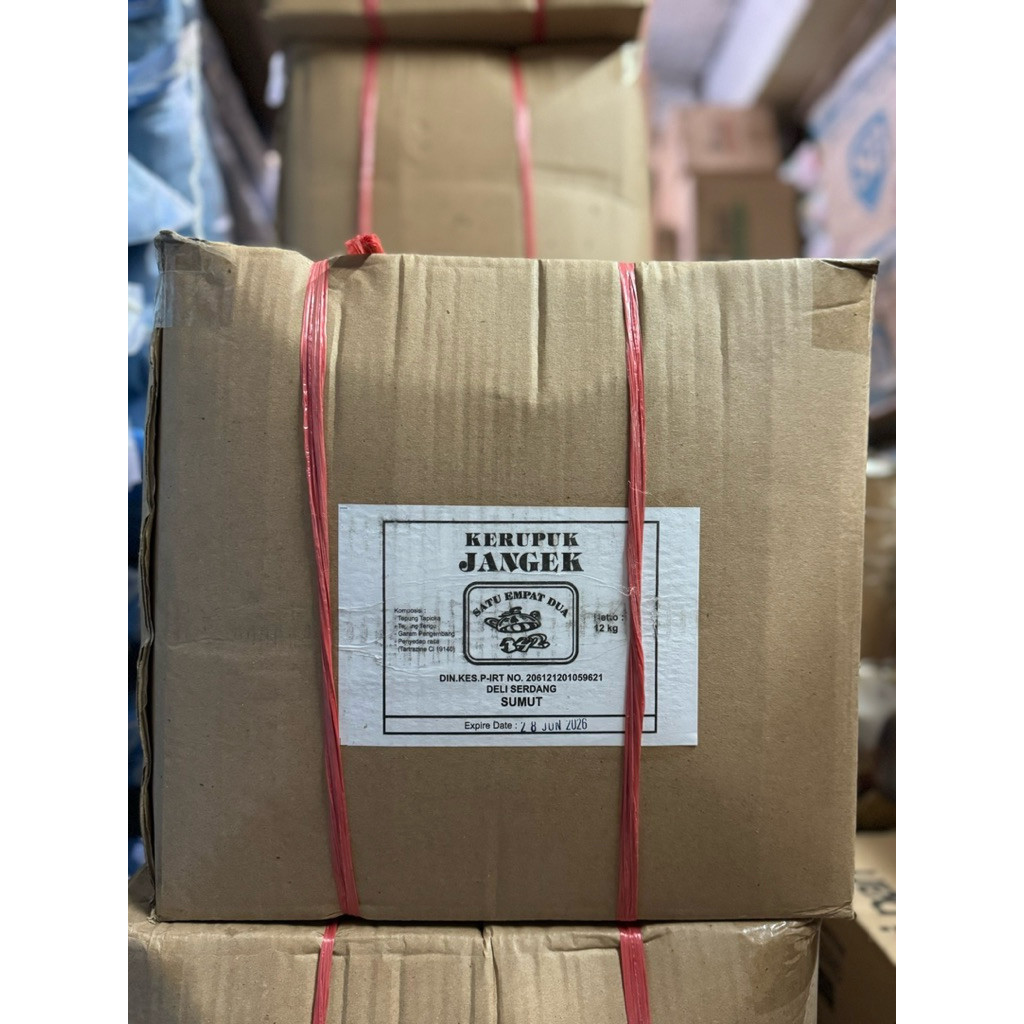 

Kerupuk Jangek @ 12kg / 1 dus