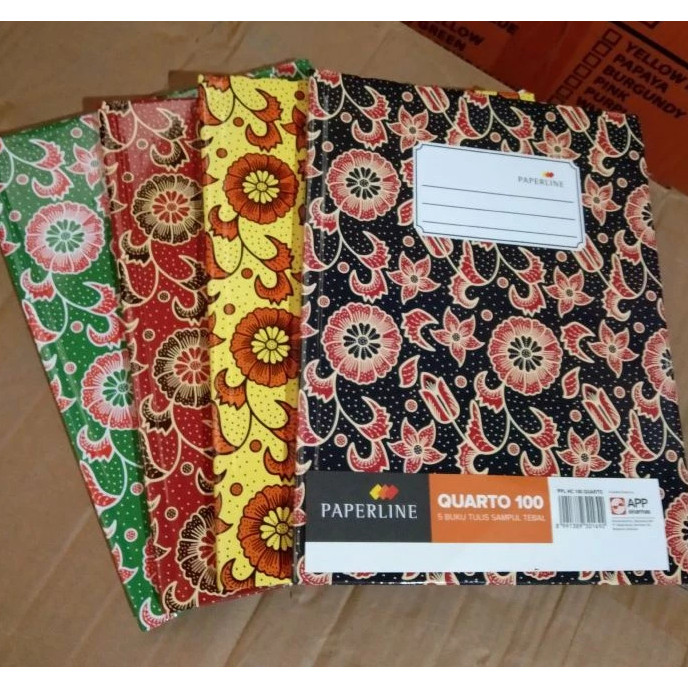 

Buku Quarto Paperline / Buku Akuntansi Hard Cover Isi 100 Lembar