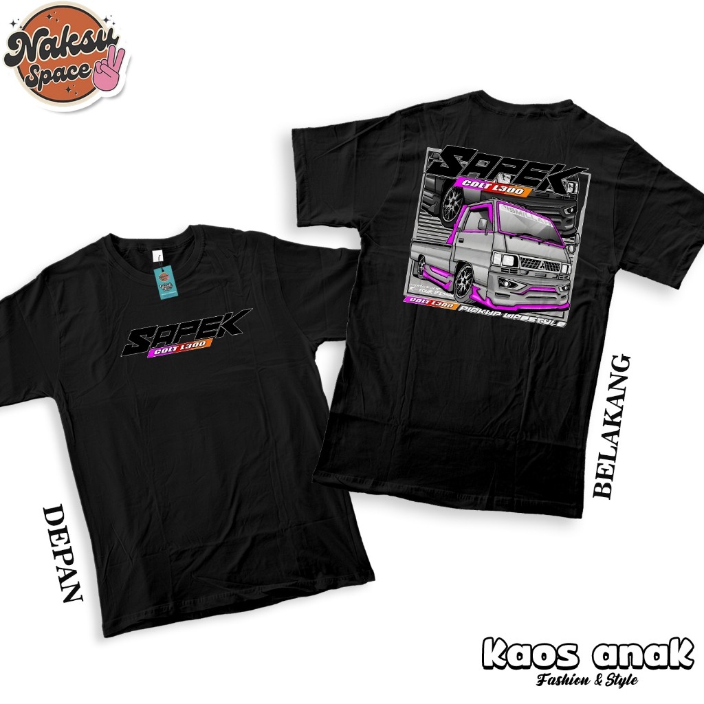 KAOS ANAK MOBIL PICKUP SAPEK COLT L300 BAJU ANAK DRIVER OLENG TRUK OLENG BAJU ANAK LAKI LAKI