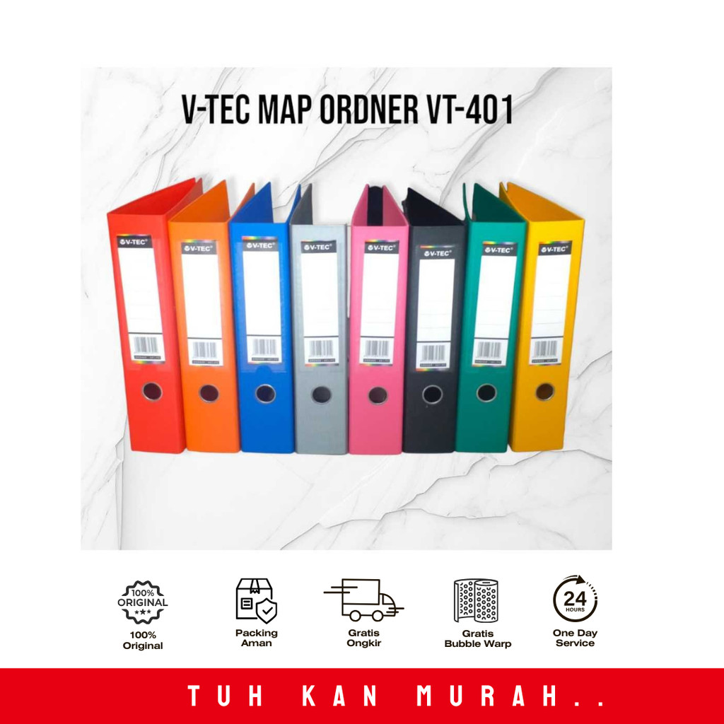 

V TEC ORDNER TYPE 401/WARNA BLUE