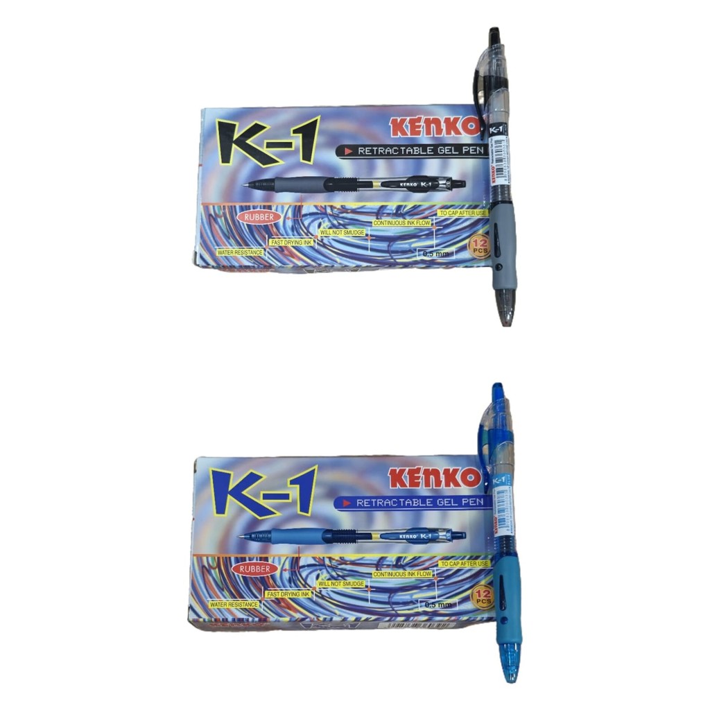 

PEN GEL KENKO K1 / PULPEN KENKO CETEK [LUSIN] Atk