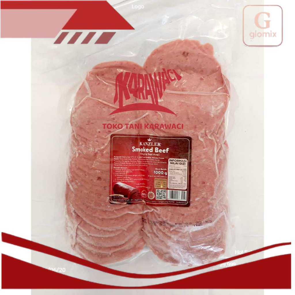 

TERLARIS !!! KANZLER Smoked Beef @1kg