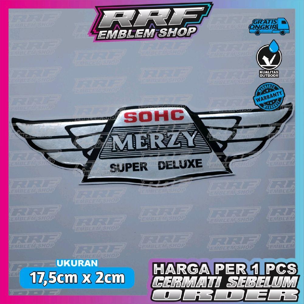 emblem timbul BINTER MERZY , KAWASAKI BINTER MERZY