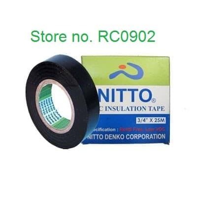

Isolasi Lakban Listrik NITTO Solasi Kabel Listrik PVC Insulation Tape CARMUDIE