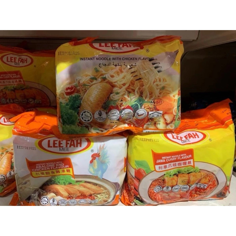 

LEE FAH MEE MIE INSTANT MALAYSIA ISI 5 BKS