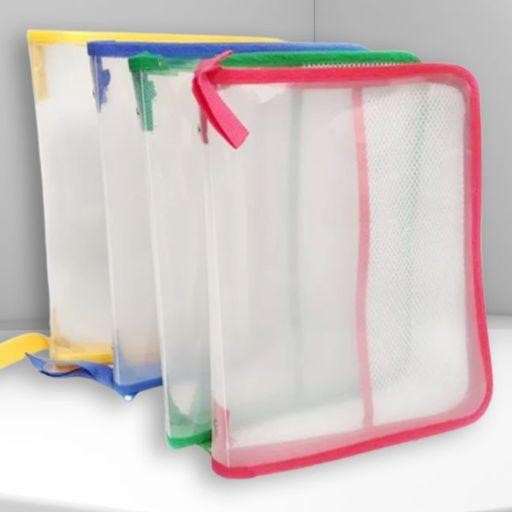 

Map Plastik Resleting Zipper File Folder Transparan Untuk Dokumen