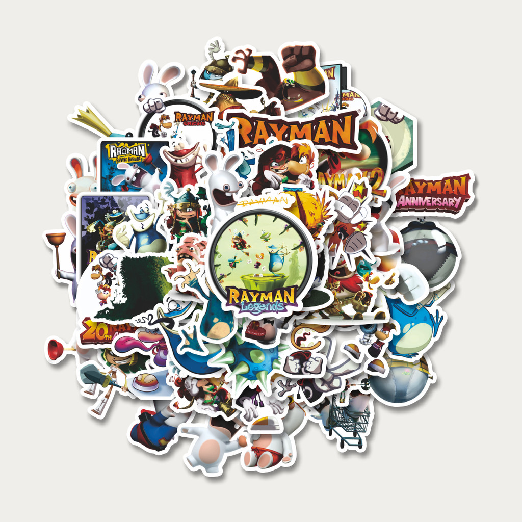 

Sticker Pack Stiker Game Series Rayman Universe Character Mix 2 | Sticker TUMBLR | Stiker LAPTOP KOPER HELM