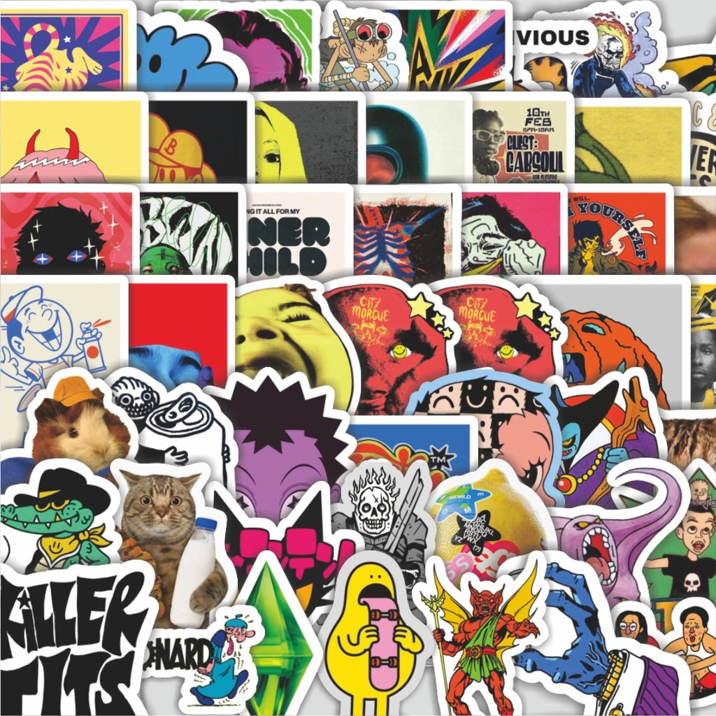 

Stiker Cutting Pack Stiker Random V6 Isi 100Pcs Series Aesthetic Lucu Keren Untuk Koper Bahan Vynil