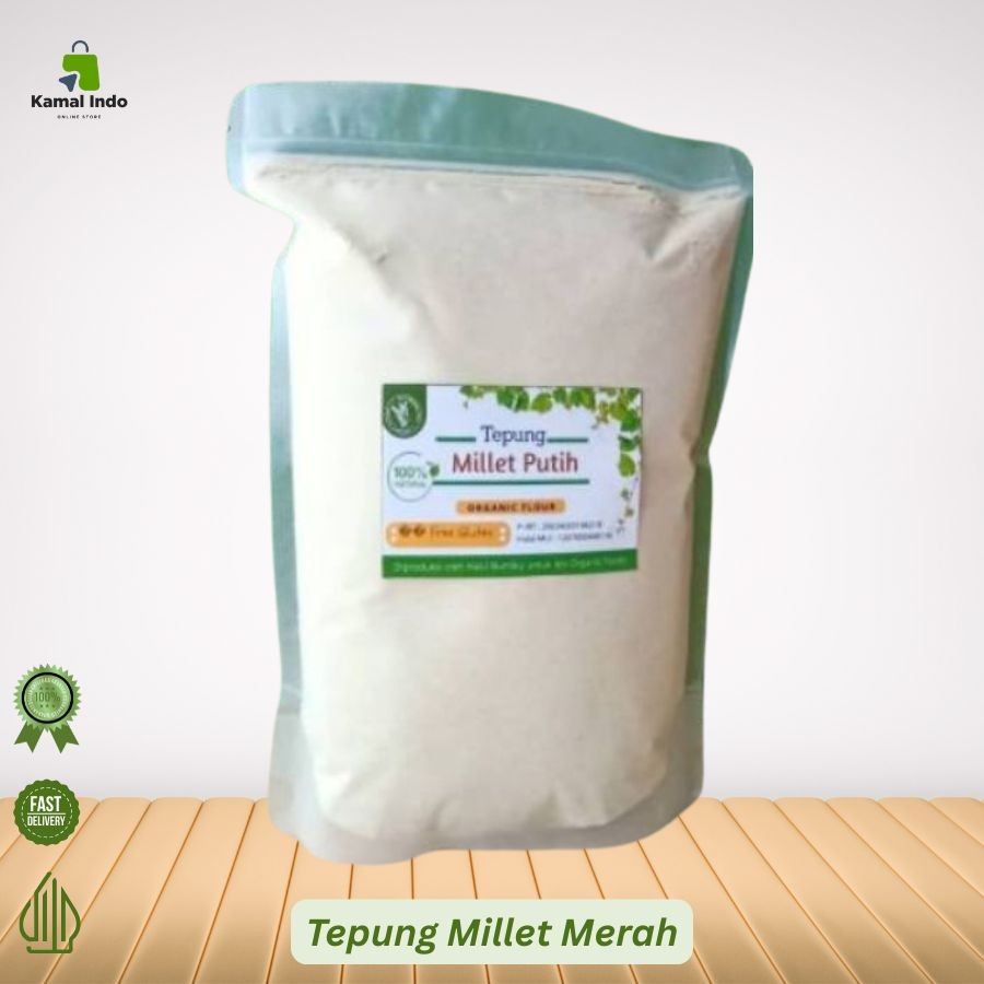 

Tepung Millet Merah / Tepung Milet 100% Natural 1kg From Kamal Indo