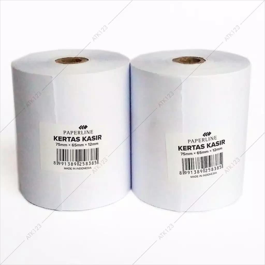 

❤️️Kertas Kasir 75mm x 65mm / Kertas Roll Paperline❤️️