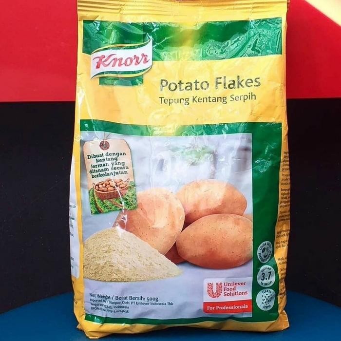 

Hot Produk Knorr Potato Flakes Tepung Kentang Serpih 500g Terbaik dan Terlaris