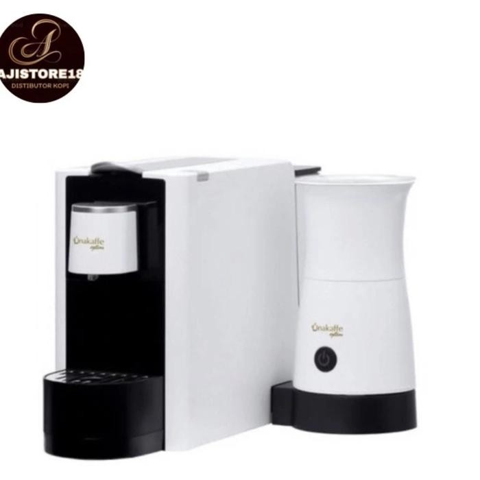 Terbaru Excelso Unakaffe Ventura 735 FREE MILK FROTHER hitam - Putih