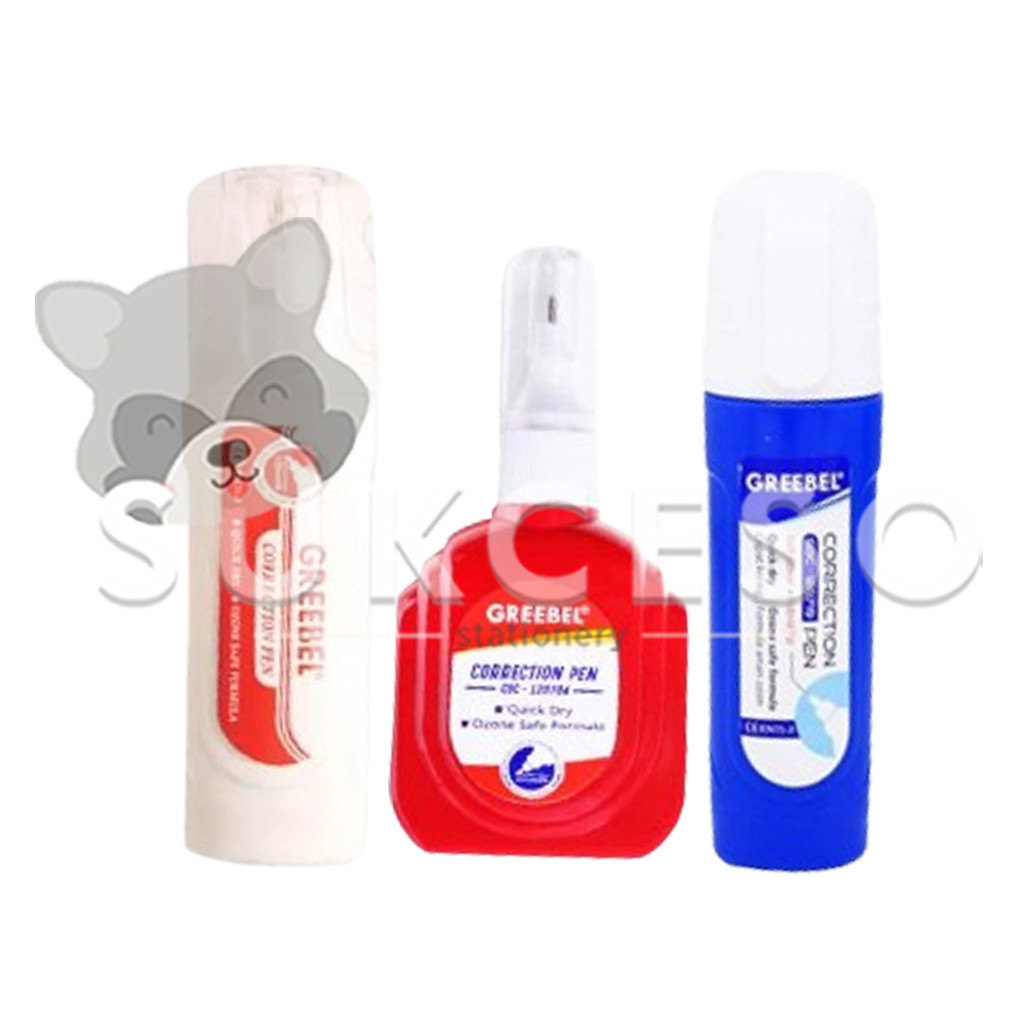 

GREEBEL Correction Pen Tip Ex Cair SATUAN Murah