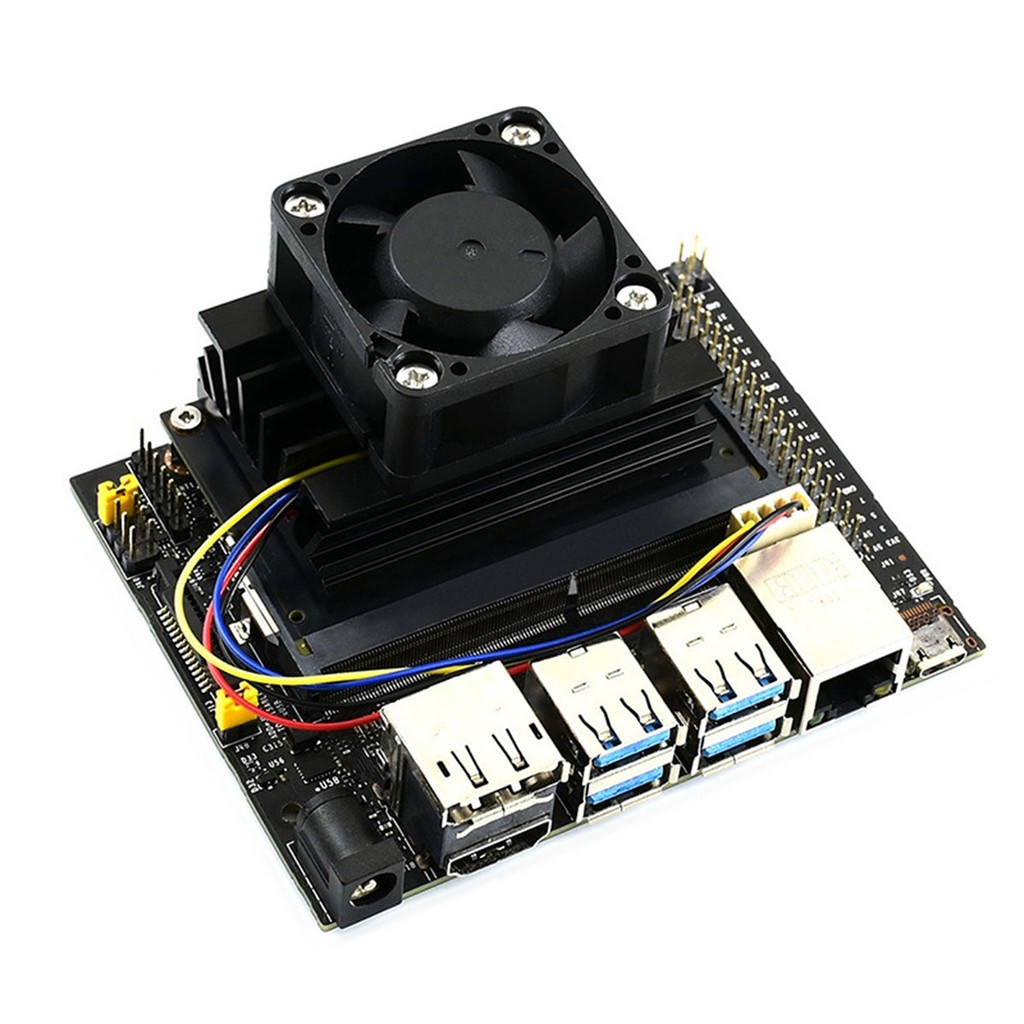 ABKI-4Cm Cooling Fan For Jetson Nano 2GB/4GB (A02/B01/SUB) 5V 4PIN PWM Strong Speed Regulating Fan